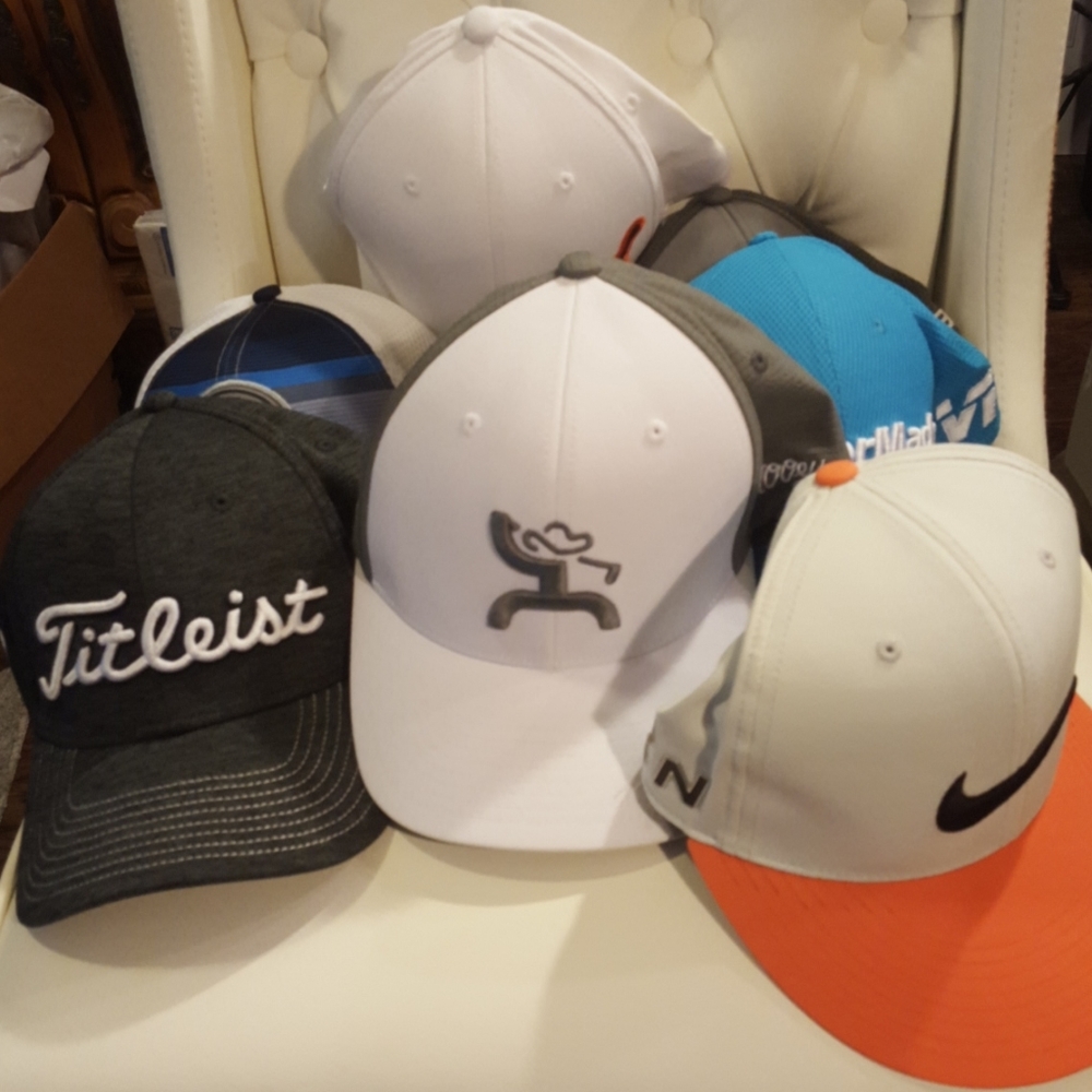 Baseball Caps Titleist Puma Taylor LOT OF 7